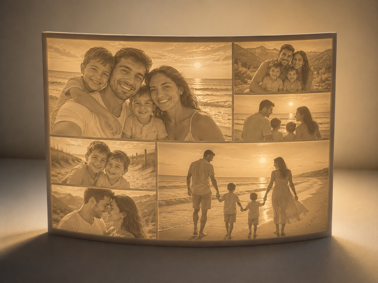 Litofanía personalizada 17x13cm