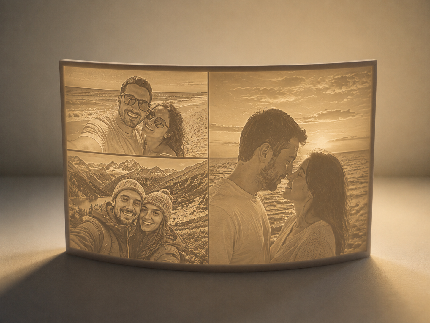 Litofanía personalizada 12x9cm
